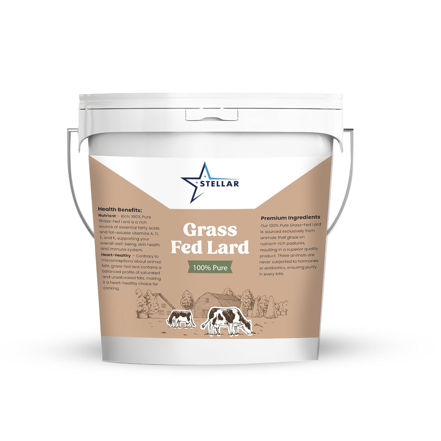 Pure Grass Fed Lard